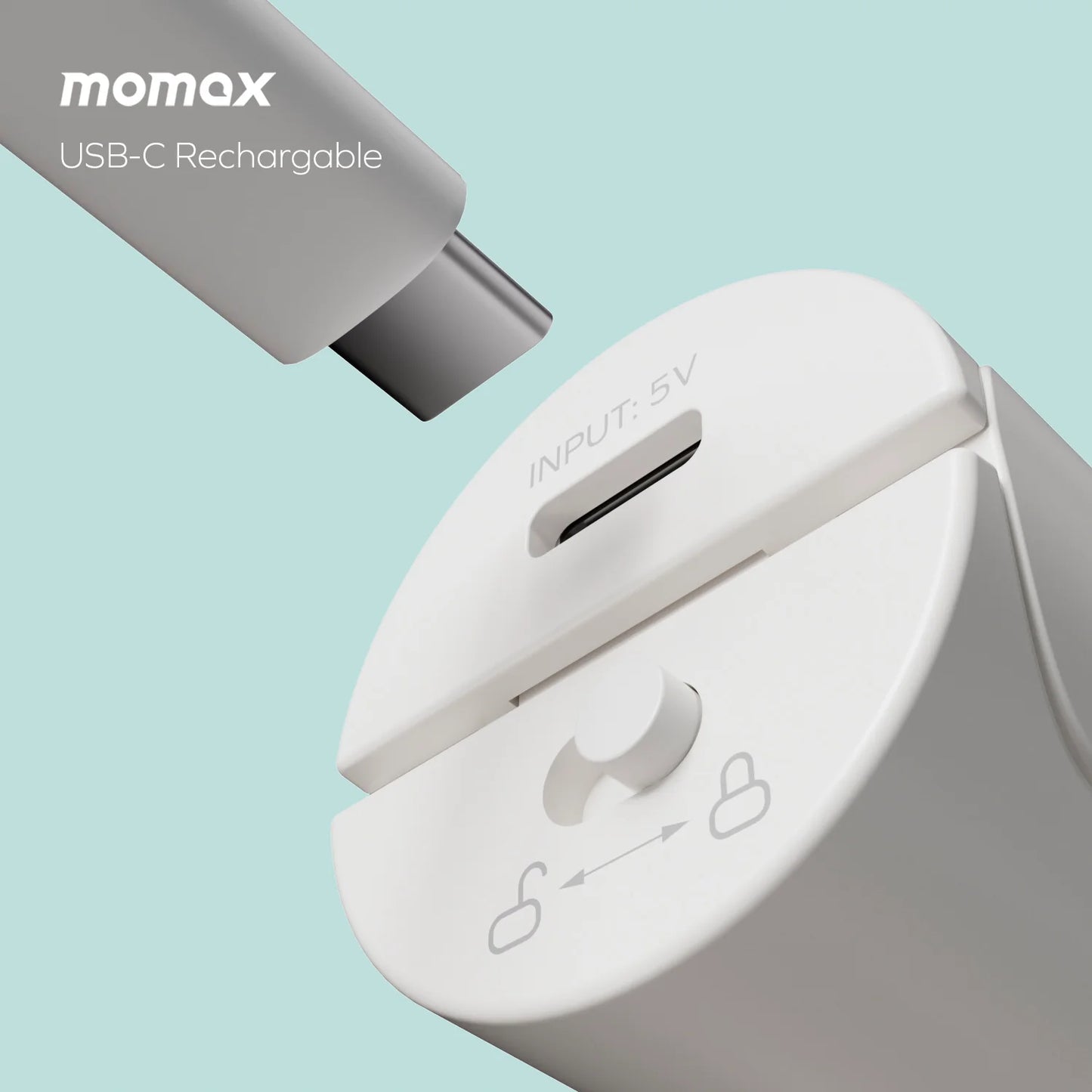 Momax 1-Care Mini Rasterkera Porê Bêkablo - Momax 1-Care Mini Rasterkera Porê Bêkablo ya Portable