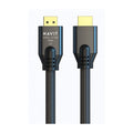 كابل HDMI هافيت HV-X90 بطول 3 متر ودقة 4K - أسود ورمادي | Havit HV-X90 HDMI 4K Cable 3M - Black & Gray