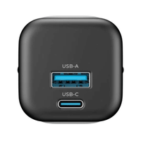 شاحن جداري هافيت UC220 بمنفذي تايب سي و يو اس بي اي وبقدرة شحن 20 واط  | Havit UC220 20W USB-A + USB-C Travel Charger
