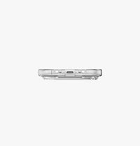 UNIQ Heldro Air slim FlexGrip case for iPhone Air Clear - side profile