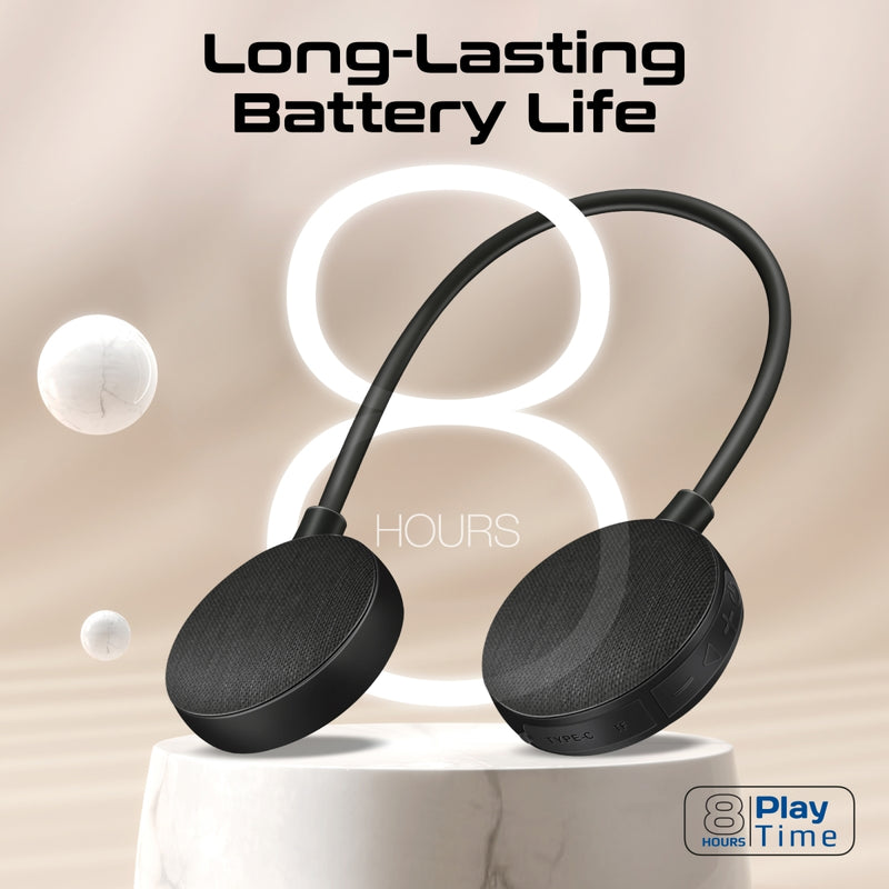 Promate HOOK-2 neckband speaker outdoor usage view