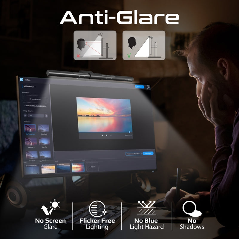 Promate Horizon-40 on a laptop screen