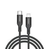 Innostyle PowerFlex USB-C to Lightning Cable 1.5m MFi Certified - ICL150AL | كابل انوستايل باور فليكس يو اس بي سي الى لايتننج معتمد من ابل 1.5 متر