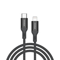 Innostyle PowerFlex USB-C to Lightning Cable 1.5m MFi Certified - ICL150AL | كابل انوستايل باور فليكس يو اس بي سي الى لايتننج معتمد من ابل 1.5 متر