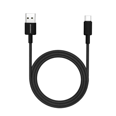 كيبل روك روز Arrow يو اس بي اي الى تايب سي بطول 1 متر | RockRose Arrow Type-C Cable 2.4A 1M