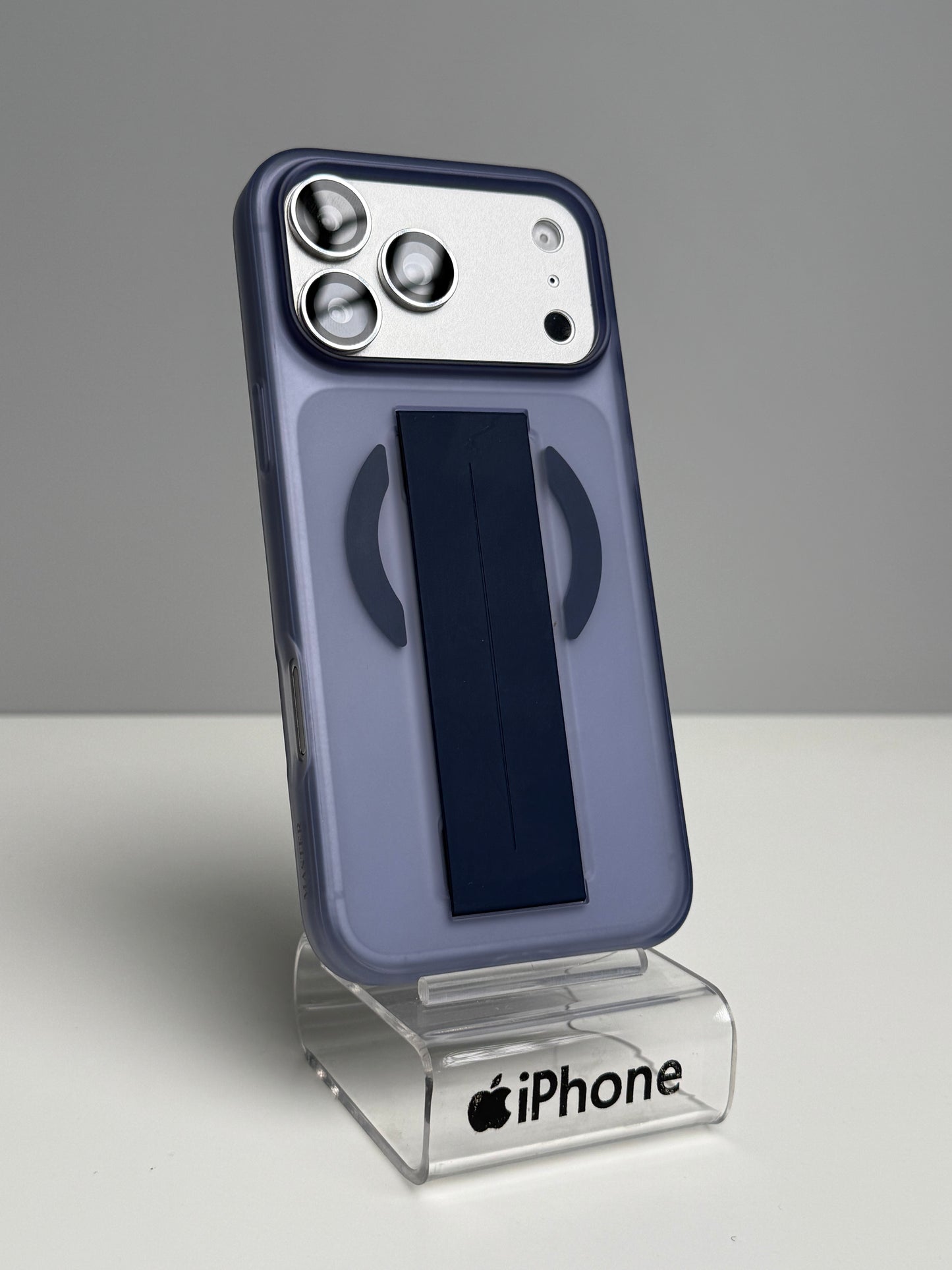 Master Strap Case For iPhone 17 Pro Max – Blue | كفر ماستر مع حزام لآيفون 17 برو ماكس – أزرق