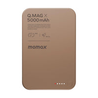 Momax Q.Mag X Gen 2 5000mAh Magnetic Power Bank Sandstone - Main
