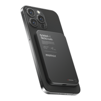 Momax Q.Mag X Gen 2 5000mAh Magnetic Power Bank Black - Front