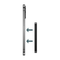 Momax Q.Mag X Gen 2 5000mAh Magnetic Power Bank Black - Back