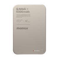 Momax Q.Mag X Gen 2 5000mAh Magnetic Power Bank Titanium - Main