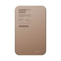 باور بانك مغناطيسي لاسلكي Momax Q.Mag X2 الجيل الثاني بسعة 20000 ملي أمبير وشحن 35 واط طراز IP133L2
