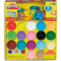 بلاي دو طقم الألوان الكبير 18 علبة مع 16 أداة | Play-Doh Super Color Kit A4897