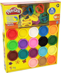 Play-Doh Super Color Kit A4897 - box back