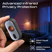 Promate InfraSense Black camera detector IR lens - angle view