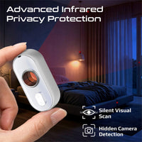 Promate InfraSense White camera detector IR lens - angle view