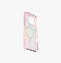 UNIQ Iridescia case for iPhone 16 Pro Max Pink Prism - back detail