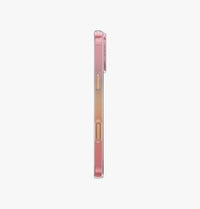 UNIQ Iridescia case for iPhone 16 Pro Max Pink Prism - side profile