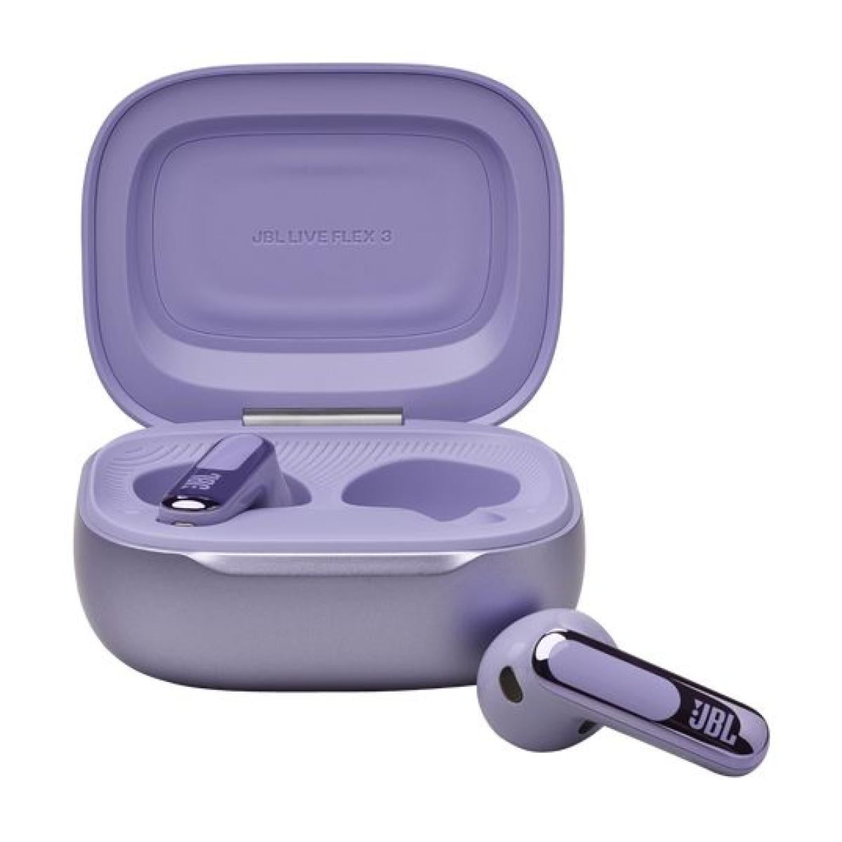 سماعات جي بي ال Live Flex 3 اللاسلكية بخاصية عزل الضوضاء و وقت تشغيل حتى 50 ساعة | JBL Live Flex 3 ANC Wireless Earbuds, Up To 50 Hrs Playtime