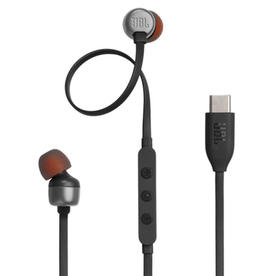 سماعات جي بي ال T310C السلكية بمنفذ يو اس بي سي وجودة صوت عالية | JBL T310C USB-C Wired Earphones with High-Quality Sound