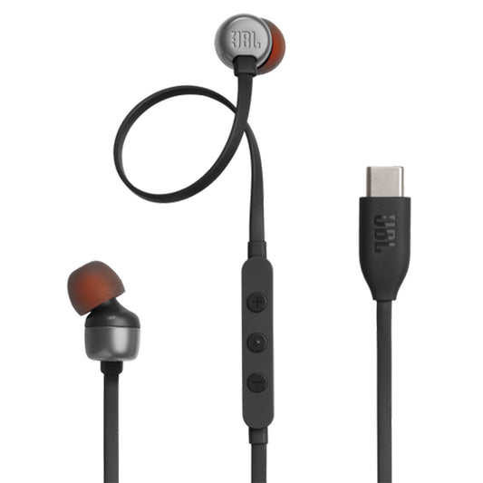 سماعات جي بي ال T310C السلكية بمنفذ يو اس بي سي وجودة صوت عالية | JBL T310C USB-C Wired Earphones with High-Quality Sound