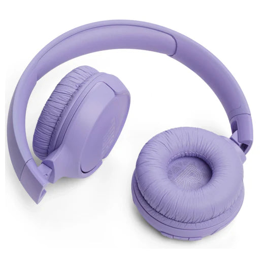 JBL T520BT Wireless On-Ear Headphones with Mic & Pure Bass Sound | سماعة جي بي ال T520BT اللاسلكية بتقنية البلوتوث ومايكروفون, صوت بيس نقي