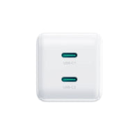 شاحن جداري جويرووم GaN بقدرة شحن 45 واط وخاصية تنظيم الكيبلات - ابيض | JOYROOM JR-TCL05 45W Cable Management GaN Charger UK – White