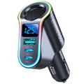 موزع ولاعة سيارة 4 في 1 بقدرة 150 واط من جويرووم JR-CL21 | Joyroom JR-CL21 150W 4-in-1 Car Cigarette Lighter Charger