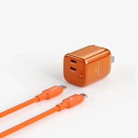 WiWU Cube Wi-G025 45W dual USB-C GaN charger - product view