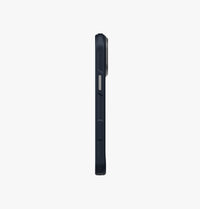 UNIQ Keva tough aramid case for iPhone 17 Pro Max Trance Blue - side profile