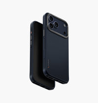 UNIQ Keva tough aramid case for iPhone 17 Pro Max Trance Blue - main view