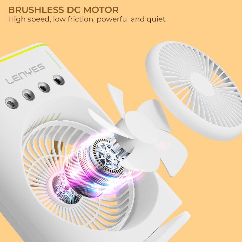 Lenyes LHF05 60mm Mini Fan – مروحة صغيرة أنيقة وقوية