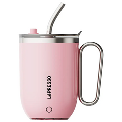 كوب تحريك مغناطيسي أوتوماتيكي Lepresso Sip Spin بسعة 420 مل مع زر لمس وميزة عرض درجة الحرارة | Lepresso Sip Spin Magnetic Auto Stirring Mug 420ml with Touch Button & Temperature Display