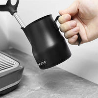 إبريق رغوة الحليب ليبريسو بسعة 350 مل - أسود | LePresso Frothing 350ml Pitcher – Black