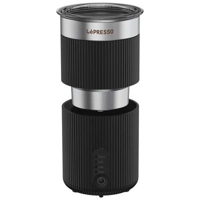 خفاق الحليب من ليبريسو بسعة 500 مل بقاعدة قابلة للفصل - اسود | LePresso Milk Frother 500ml with Detachable Base - Black
