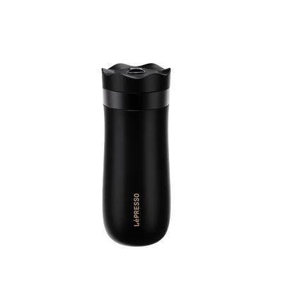 كوب ليبريسو المعزول مع فرنش برس - اسود | LePresso Insulated Mug with French Press - Black
