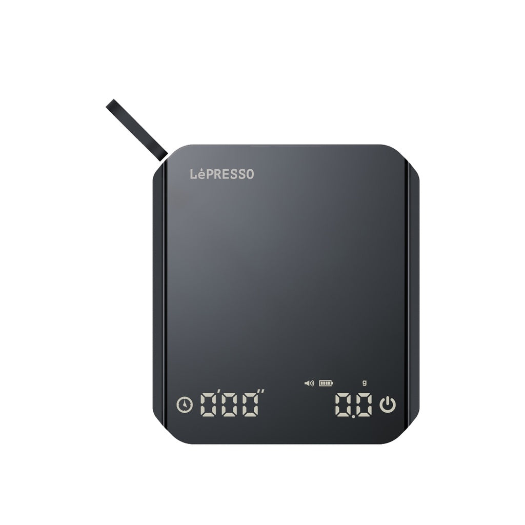 ميزان القهوة الرقمي الصغير من ليبريسو مع مؤقت | Lepresso Mini Digital Coffee Scale with Timer