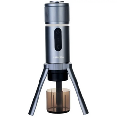 ماكينة الاسبريسو المحمولة ليبريسو بروجيت بخاصية التشغيل بلمسة واحدة - رمادي | LePresso Brewjet Portable Espresso Maker One-Touch Operation - Grey