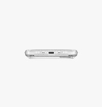 UNIQ LifePro Xtreme Tinsel glitter case for iPhone Air Clear Glitter - bottom cutouts