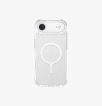 UNIQ LifePro Xtreme Tinsel glitter case for iPhone Air Clear Glitter - front view