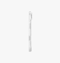 UNIQ LifePro Xtreme Tinsel glitter case for iPhone Air Clear Glitter - side profile