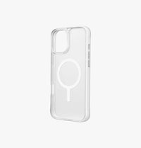 UNIQ LifePro Xtreme case for iPhone 16 Frost Clear - angled view