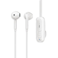 Promate Latch Clip-On Wireless Earphones 90mAh White-Front