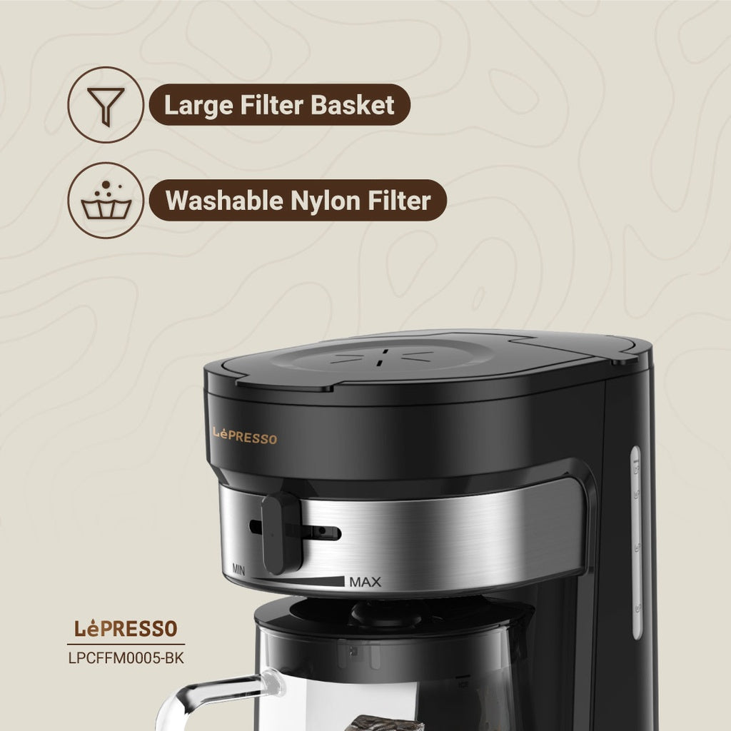 ماكينة قهوة ليبريسو للقهوة المثلجة والساخنة بسعة 2.5 لتر | LePresso Iced & Hot Coffee Maker 2.5L