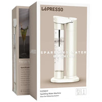 Lepresso Fizznest Sparkling Water Machine White - Detail