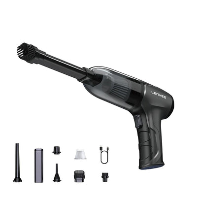 Lenyes LCV201 4-in-1 Car Vacuum Cleaner 5000Pa - مكنسة لينيس LCV201 للسيارة 4 في 1