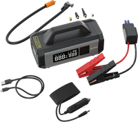 جهاز تشغيل بطارية سيارة Lenyes LCI202 وضاغط هواء 10000mAh 150W إضاءة LED تيار بدء 400A | Lenyes LCI202 Jump Starter Air Compressor 10000mAh 150W LED 400A 5 Modes