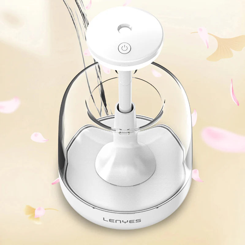 Lenyes LHU01 مرطب هواء بإضاءة LED محيطة | هادئ | 500ml | USB-C | Ambient Light Air Humidifier
