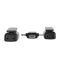 ميكروفون لافالير لاسلكي Lenyes LM203 ثنائي منافذ Type-C و Lightning بطارية 4 ساعات | Lenyes LM203 Dual Wireless Lavalier Microphone Type-C & Lightning 4H Battery