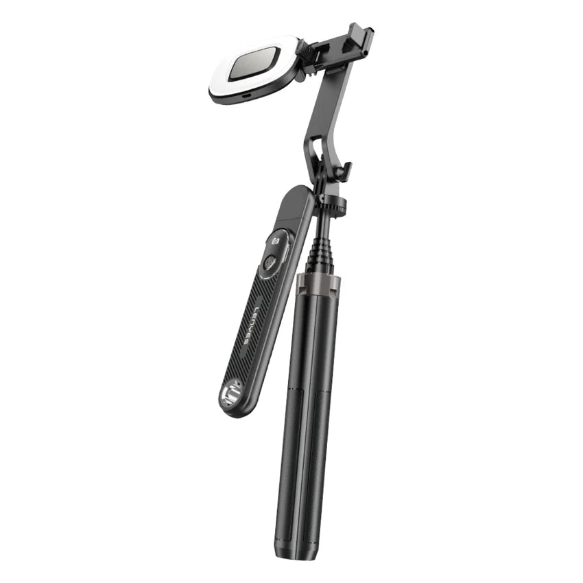 حامل ثلاثي Lenyes LPH103 متعدد الوظائف ألومنيوم دوران 360 تحكم بلوتوث ضوء تعبئة | Lenyes LPH103 Aluminum Tripod Selfie Stick 360 Bluetooth Remote Fill Light