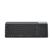 لوحة مفاتيح لاسلكية Lenyes WK106 صامتة حامل مدمج بلوتوث مزدوج 2.4GHz 99 مفتاح شحن Type-C | Lenyes WK106 Silent Wireless Keyboard Dual Bluetooth 2.4GHz 99 Keys Built-in Stand Type-C